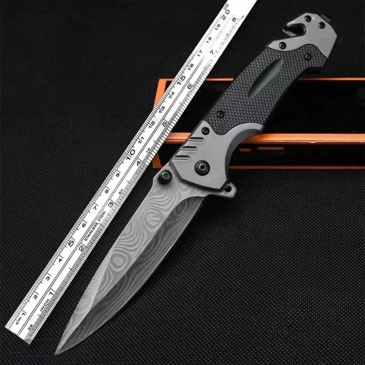 Edc Carry Knife - Conveniente faca de sobrevivência afiada multifuncional