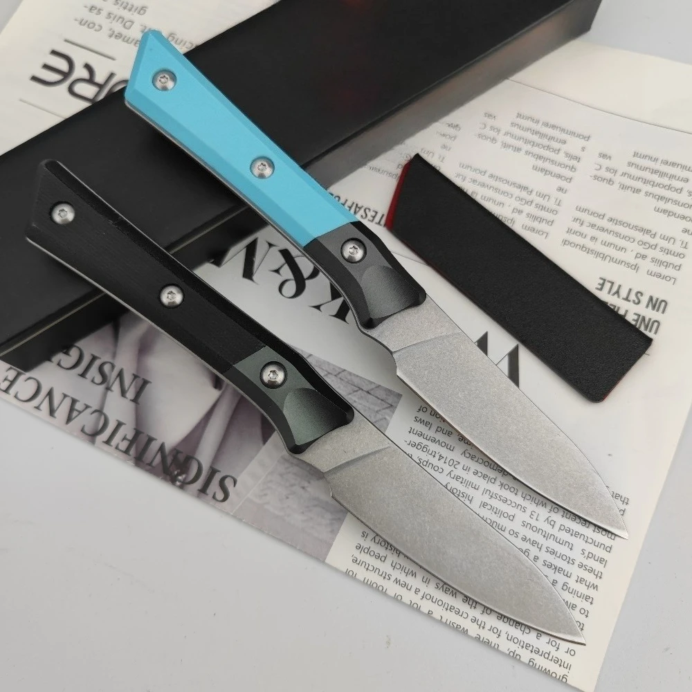 Edc Carry Knife - Faca fixa multifuncional 3500B com bainha,