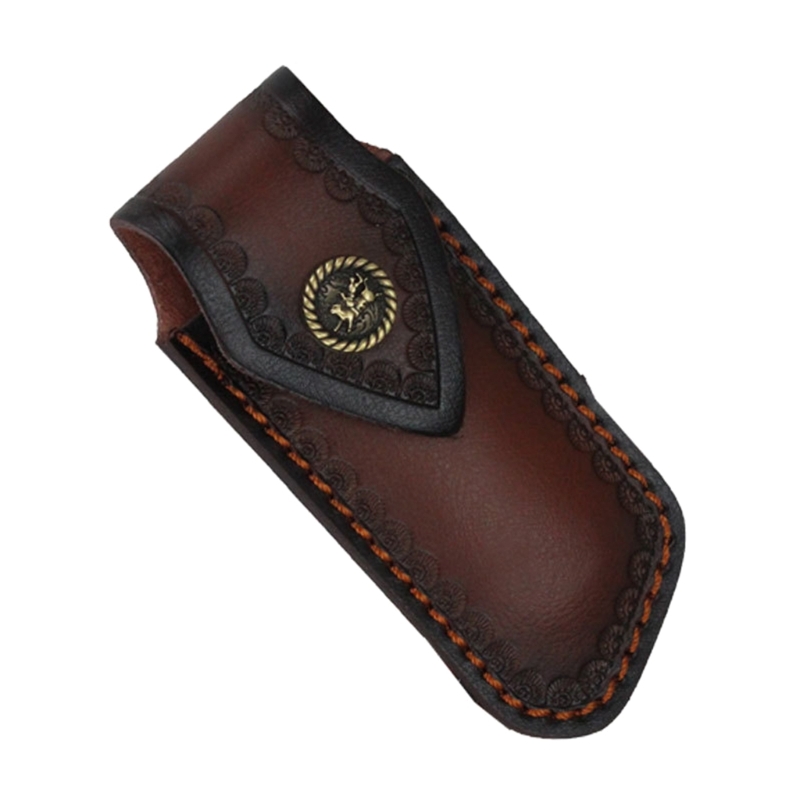 Edc Everyday Carry Knives - Moda faca de couro cobre bolsas