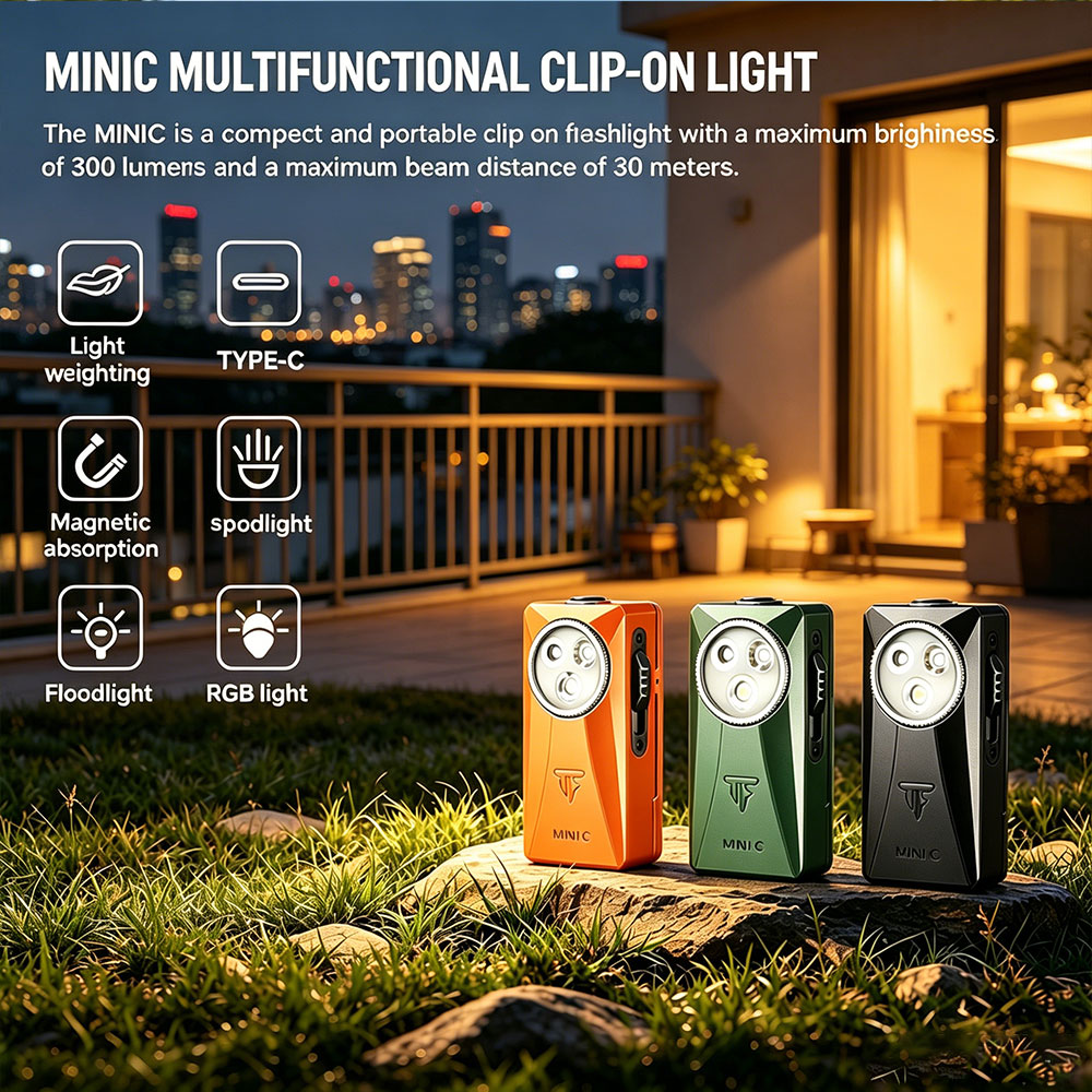 Lanterna EDC Trustfire MINIC 8 - Edc Carry Clip avaliação e preço
