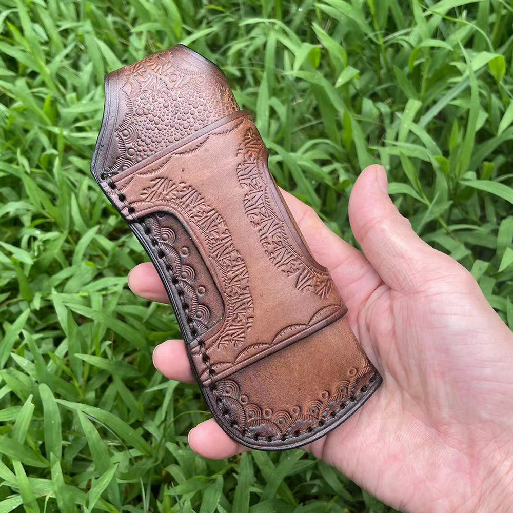 Bainha de couro de primeira ca - Edc Everyday Carry Knives avaliação e preço