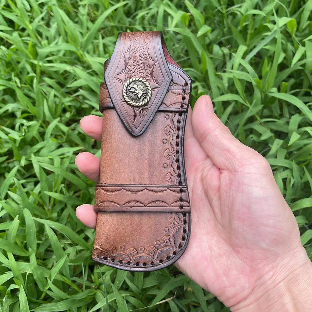 Bainha de couro de primeira ca - Edc Everyday Carry Knives avaliação e preço