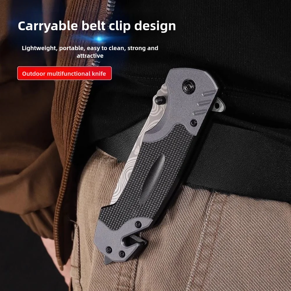 Conveniente faca de sobrevivên - Edc Carry Knife avaliação e preço