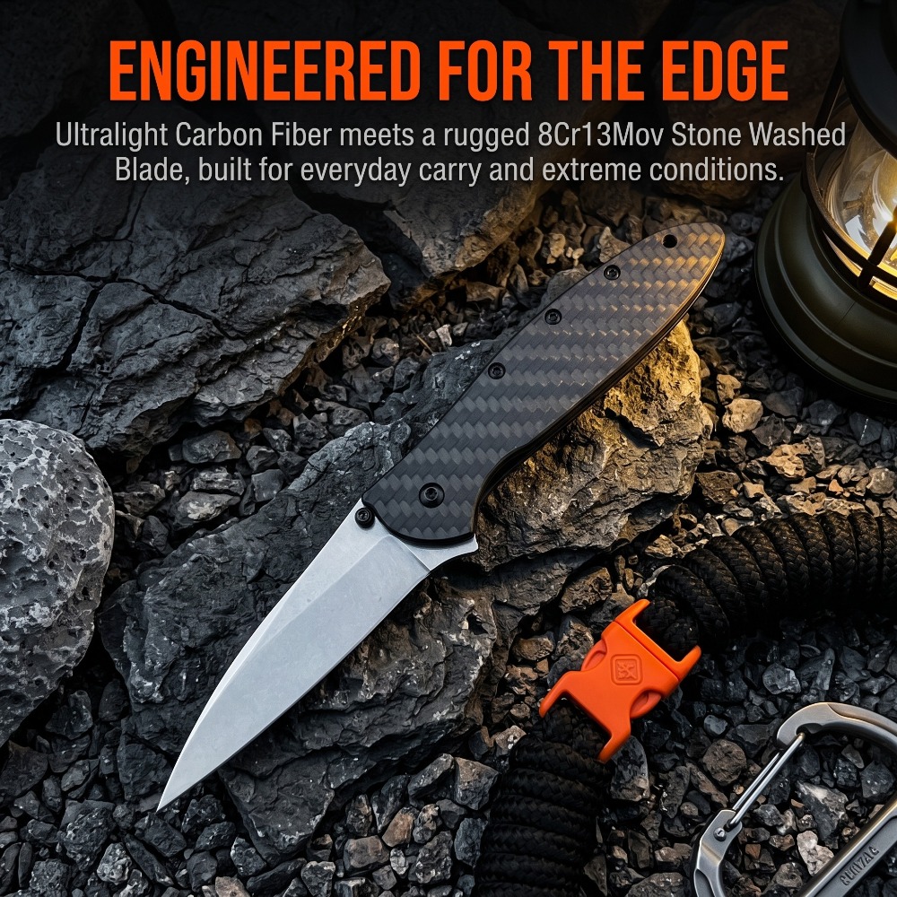 Faca Dobrável Portátil EDC 166 - Edc Carry Knife avaliação e preço