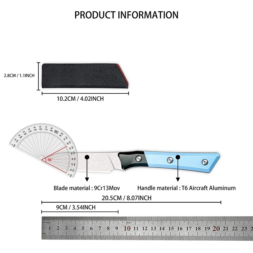 Faca fixa multifuncional 3500B - Edc Carry Knife avaliação e preço